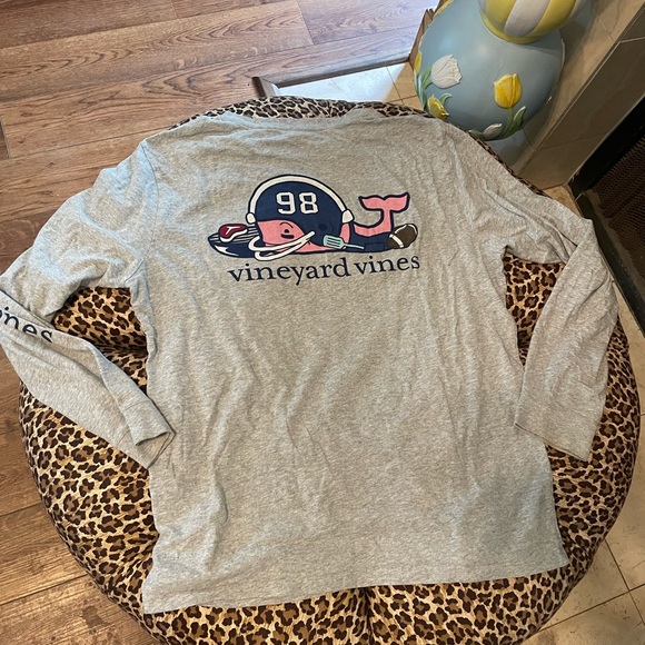 Medium Vineyard Vines Football long sleeved shirt - Picture 2 of 5